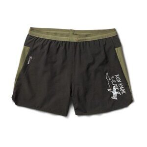 NWT! Roark Alta Light Shorts 5" - Size Small (Black/Military)